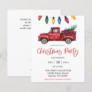 Budget Noël Camion et lumières Noël
