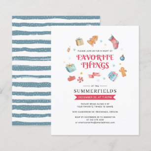 Budget Noël Favoris Choses Vacances Invitation