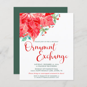 Budget Noël Fête de l'échange d'ornement