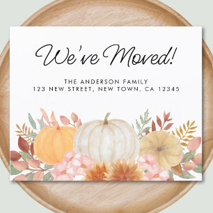 Budget Nous avons déménagé le Faire-part de l'auto