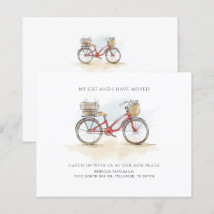 Budget Nous avons déplacé Faire-part de déplacemen