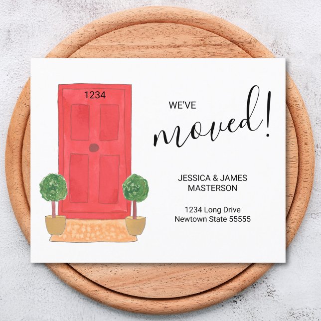 Budget Nous avons déplacé la porte rouge Faire-par (Créateur téléchargé)