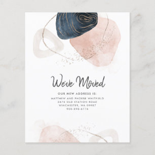 Budget Nous avons déplacé le Faire-part de changem