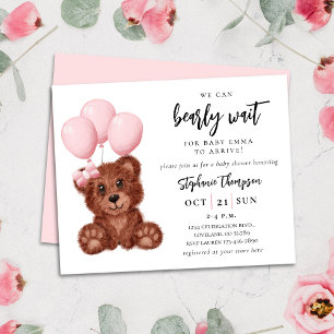 Budget Nous Pouvons Attendre L'Invitation Du Baby