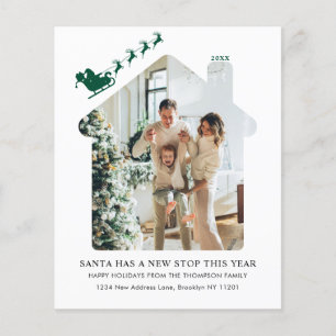 BUDGET Nouveau Accueil Photo Vert Père Noël Sleigh