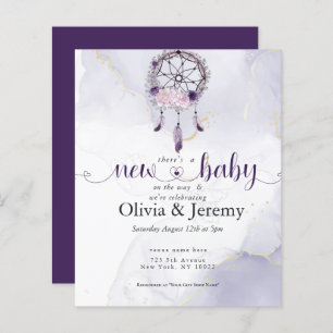 Budget Nouveau bébé sur le chemin Purple DreamCatc