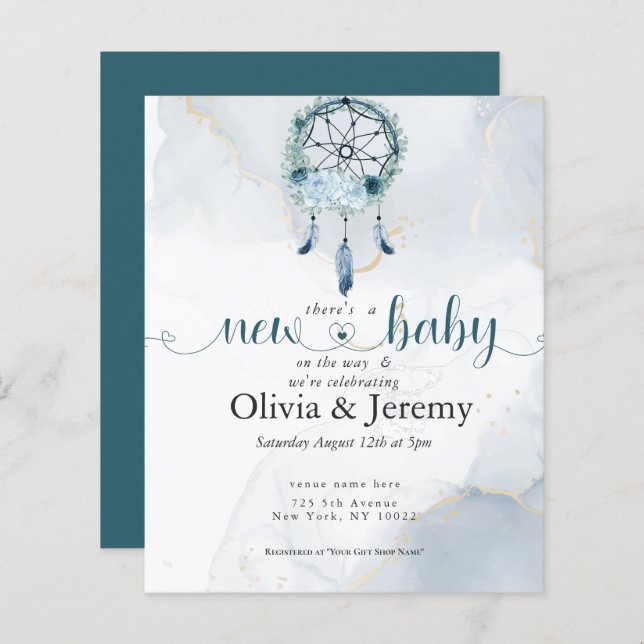 Budget Nouveau bébé sur le chemin Turquoise DreamC (Devant / Derrière)