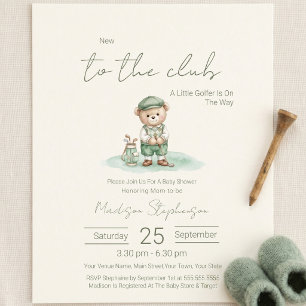 Budget Nouveau dans le Club Ours de golf Baby Show
