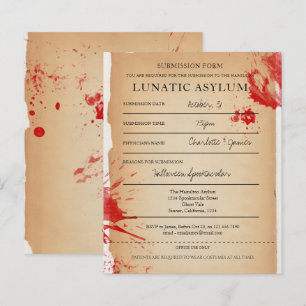 BUDGET Nouveauté Halloween Parti Lunatique Asile