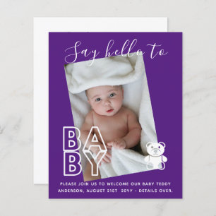 BUDGET Nouveaux Cartes photos pour bébés - Fun Gir
