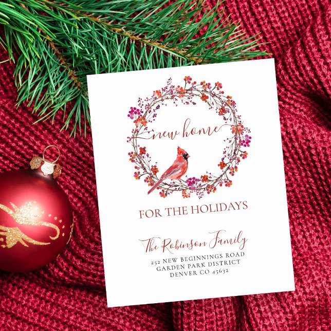 Budget nouveaux vacances déménager faire-part (Créateur téléchargé)