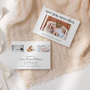 Budget Nouvel An Faire-part de naissance bébé