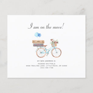 Budget Nouvelle Adresse Aquarelle Floral Bike Moke