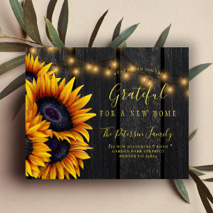 Budget nouvelle adresse faire-part mobile rustique