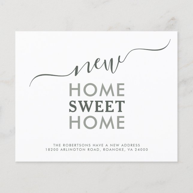 Budget Nouvelle maison Sweet Home Moving Faire-par (Devant)