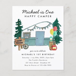 Budget One Happy Camper Woods Camping 1er annivers
