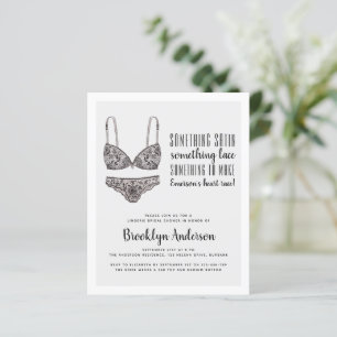 BUDGET Ooh La Lingerie Douche Invitation