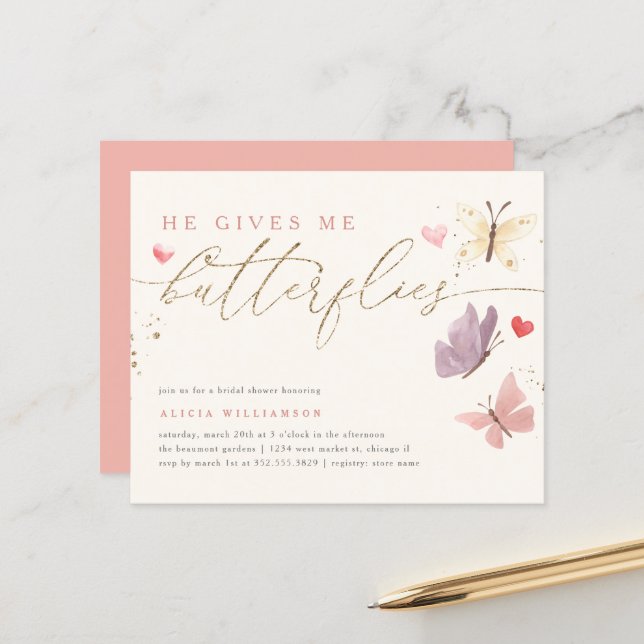 Budget Or Il Me Donne La Fête des mariées Des Papi (Devant/Arrière en situation)