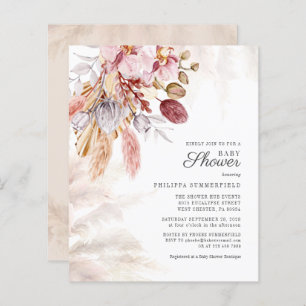 Budget Pampas Fleurs séchées Grass Baby shower fil