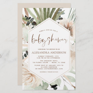 Budget Pampas Grass Baby shower Boho Eucalyptus