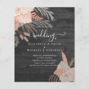 BUDGET Pampas Tropical Grass Terracotta Mariage