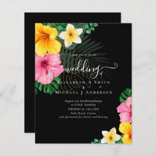 BUDGET Paradis tropical Plage Mariage Florales