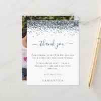 Budget Parties scintillant bleue Photo Hen Party M