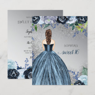 Budget Parties scintillant Robe Bleue Douceur 16 I