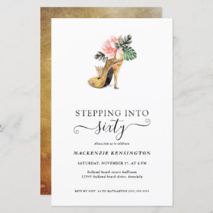 Budget Passe À 60 Talons D'Or Chic Anniversaire