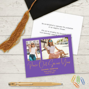 Budget Peace Out 2 Photo 2022 Grade Purple Announc