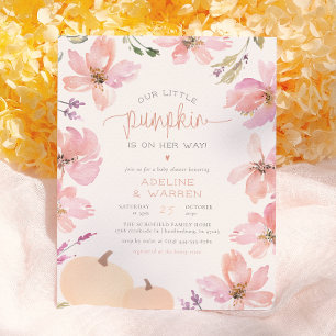 Budget Petit Citrouille Automne Floral Girl Baby s