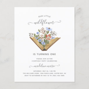 BUDGET Petit Fleur sauvage 1 fête d'anniversaire