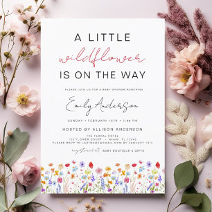 Budget Petit Fleur sauvage sur le chemin Baby show