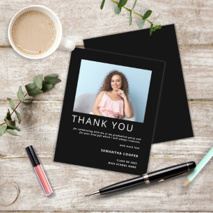 Budget Photo 2022 Graduation Merci noir