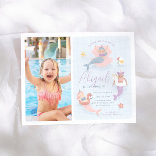 Budget Photo Anniversaire Fête de Piscine Sirène