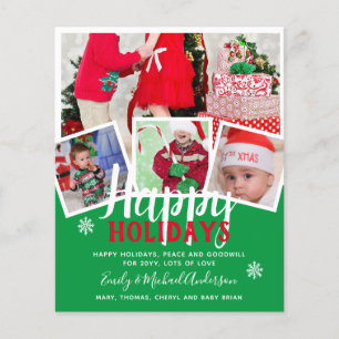 Budget Photo Collecte Cartes de Noël Lettre annuel