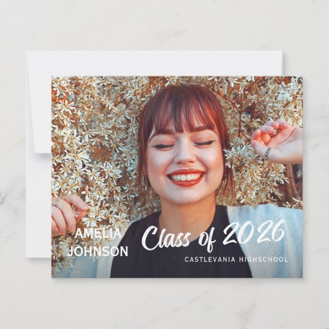 BUDGET Photo de classe moderne Promotion de fin d' (Devant)