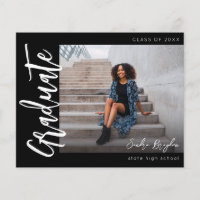 Budget Photo H MOD Chic 5 Faire-part de graduation