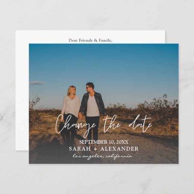 Budget Photo- Horizontal Changer la date (Devant / Derrière)