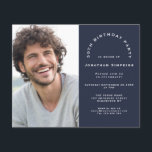 Budget Photo Man 30e anniversaire Invitation de la<br><div class="desc">Un rapport qualité-prix BUDGET alternative sur une taille plus petite 4, 5 x 5, 6" semi-brillant poids 110lbs, qui est d'une épaisseur similaire à une carte postale (cependant ne convient pas à utiliser comme carte postale.) VEUILLEZ NOTER qu'il y a UN invitation par feuille. Budget Photo Man 30th Birthday Party...</div>