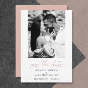 Budget Photo Mariage Dusty Rose Enregistrer La Dat