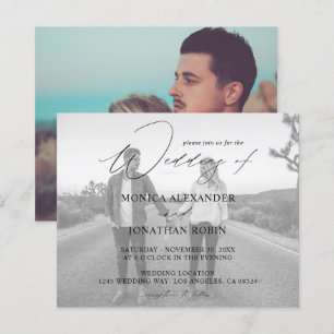 Budget Photo Moderne Horizontal 4 N&B Mariage