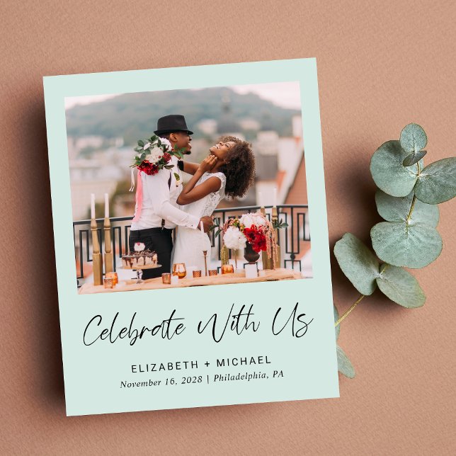 Budget Photo Monnaie Réception de mariage Invitati (You said "I do" in an intimate ceremony - now it's time to share your joy with those you hold dear)