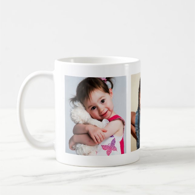 BUDGET PHOTO MUG - Petits enfants Collage (Gauche)