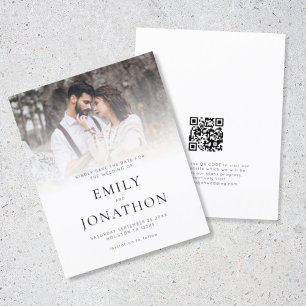 Budget Photo Overlay QR Code Mariage Enregistrer L