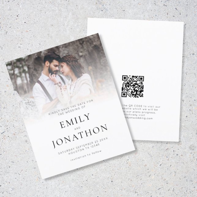 Budget Photo Overlay QR Code Mariage Enregistrer L (Créateur téléchargé)