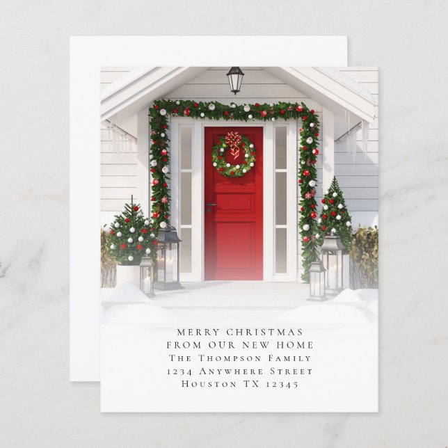 BUDGET Photo personnalisée Joyeux Noël Nouveau Acc (Devant / Derrière)