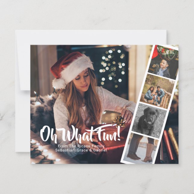 Budget Photo personnalisée Oh Quelle carte amusant (Devant)