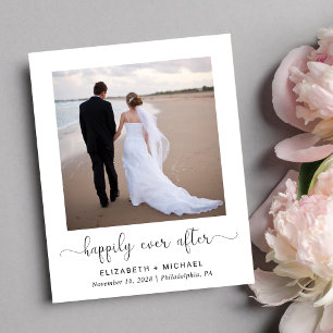 Budget Photo QR Code Mariage Réception Invitation
