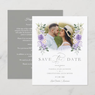 Budget Photo Romantique Violet Shades Wreath Maria